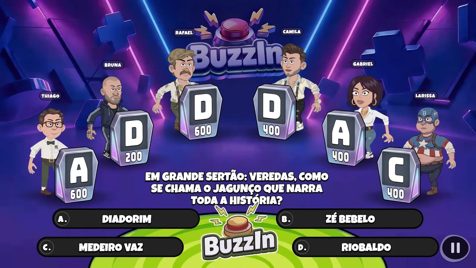 Cuca Ligada na TV: uma pergunta, quatro respostas e os jogadores nos seus púlpitos